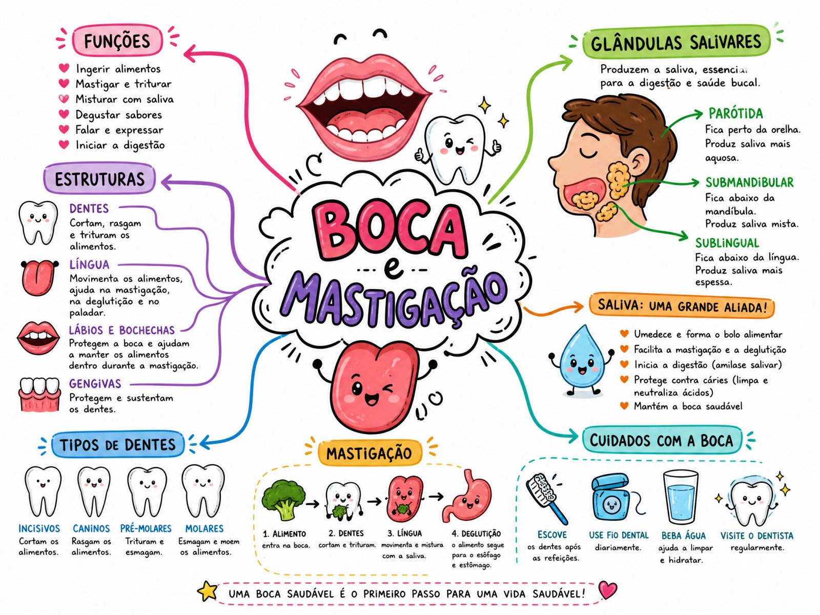 Boca e Mastigação