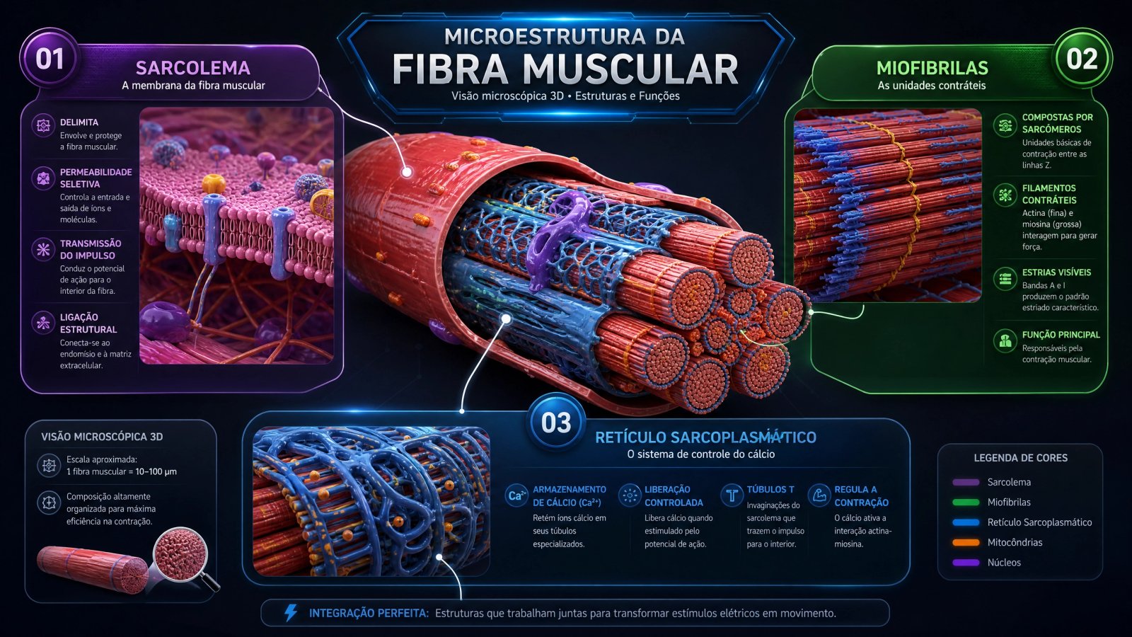 Microestrutura da Fibra Muscular