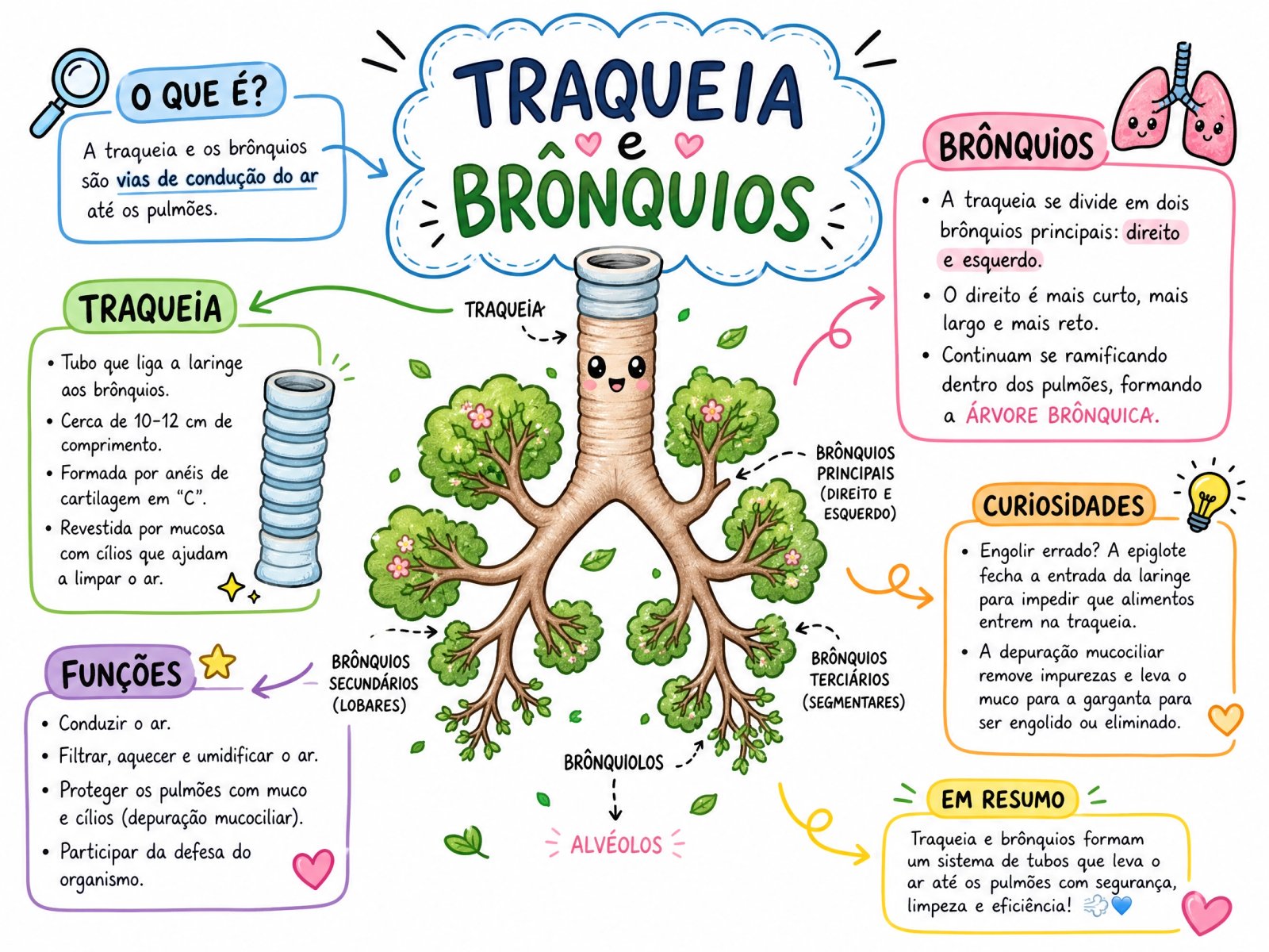 Traqueia e Brônquios
